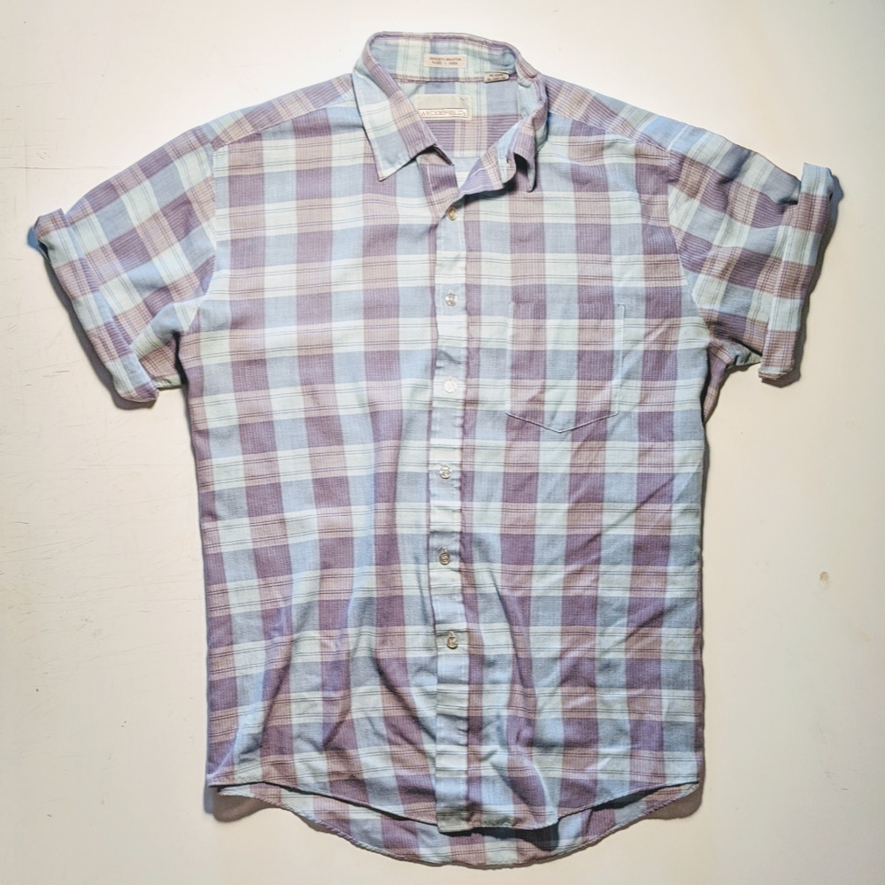 Vintage Short Sleeve Button Down